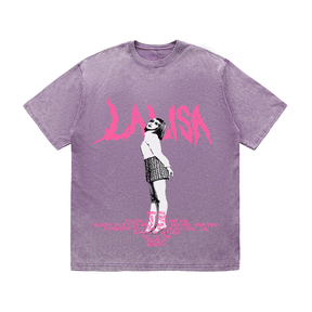 RDMCLOTHINGART tapestry hoodie LALISA HEAVY WEIGHT COTTON TEE-8912