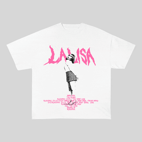 RDMCLOTHINGART tapestry hoodie LALISA HEAVY WEIGHT COTTON TEE-8912