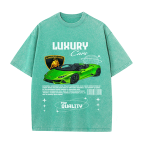 RDMCLOTHINGART tapestry hoodie LAMBORGHINI HEAVY WEIGHT COTTON TEE-9101