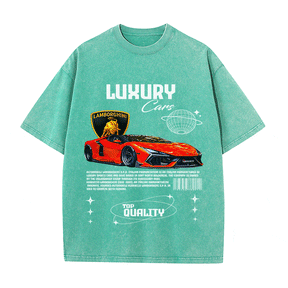 RDMCLOTHINGART tapestry hoodie LAMBORGHINI HEAVY WEIGHT COTTON TEE-9102