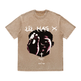 RDMCLOTHINGART tapestry hoodie LIL NAS X HEAVY WEIGHT COTTON TEE-8884