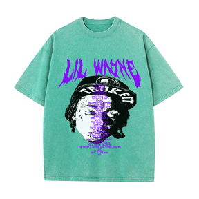 RDMCLOTHINGART tapestry hoodie LIL WAYNE HEAVY WEIGHT COTTON TEE-8937