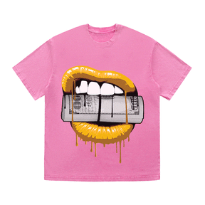 RDMCLOTHINGART tapestry hoodie LIPS HEAVY WEIGHT COTTON TEE-9043