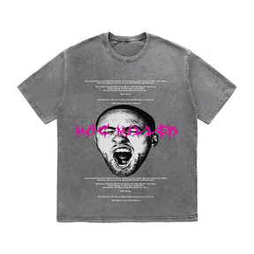 RDMCLOTHINGART tapestry hoodie MAC MILLER HEAVY WEIGHT COTTON TEE-8885