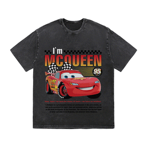 RDMCLOTHINGART tapestry hoodie MCQUEEN HEAVY WEIGHT COTTON TEE-9027