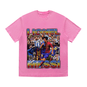 RDMCLOTHINGART tapestry hoodie MESSI 4 HEAVY WEIGHT COTTON TEE-8972