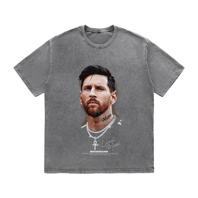 RDMCLOTHINGART tapestry hoodie MESSI HEAVY WEIGHT COTTON TEE-9323