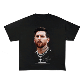 RDMCLOTHINGART tapestry hoodie MESSI HEAVY WEIGHT COTTON TEE-9323