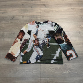 RDMCLOTHINGART tapestry hoodie MIAMI DOLPHINS TAPESTRY CREWNECK