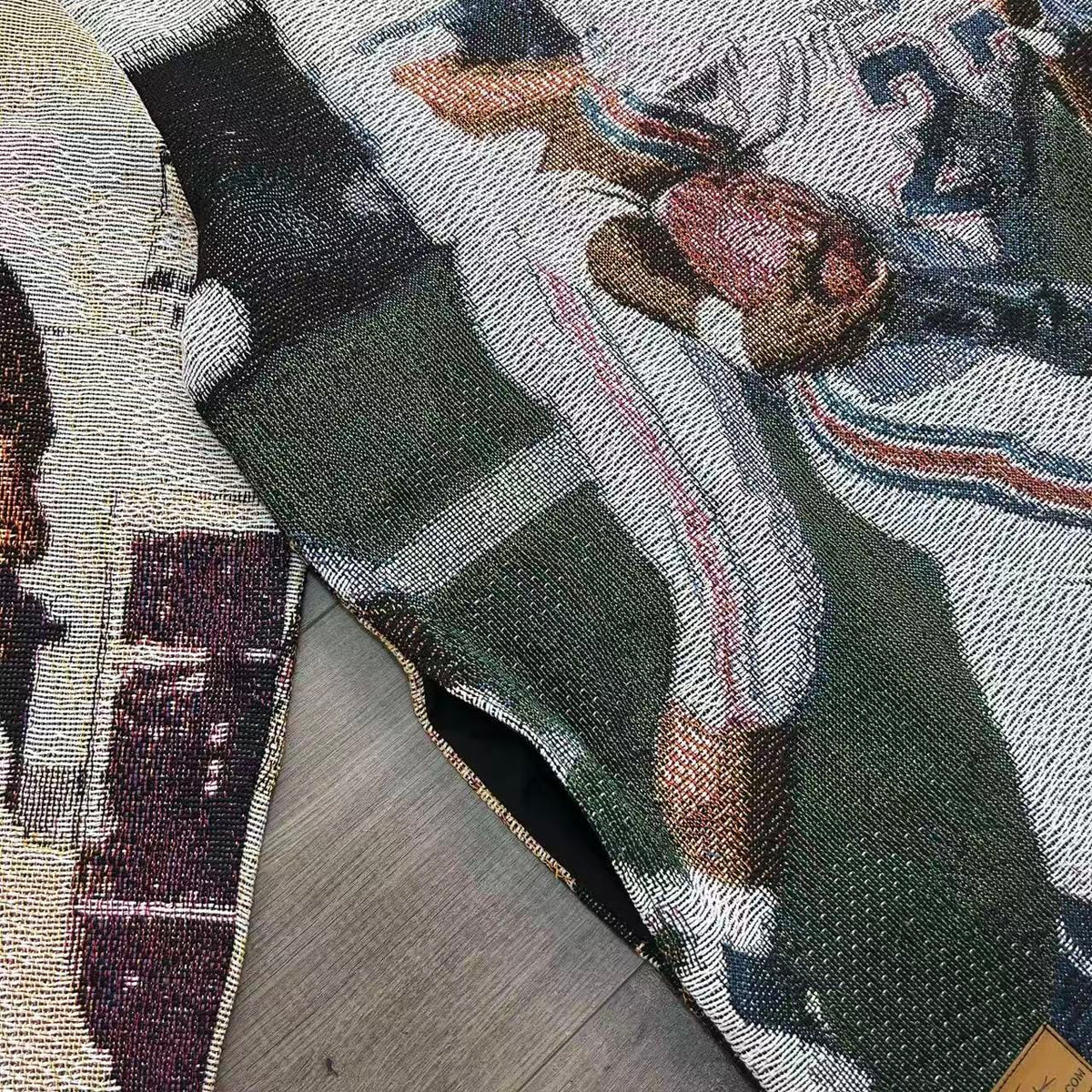 RDMCLOTHINGART tapestry hoodie MIAMI DOLPHINS TAPESTRY CREWNECK