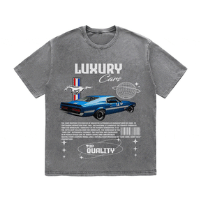 RDMCLOTHINGART tapestry hoodie MUSTANG HEAVY WEIGHT COTTON TEE-9108
