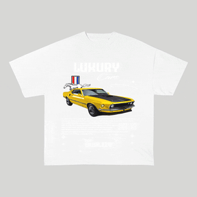 RDMCLOTHINGART tapestry hoodie MUSTANG HEAVY WEIGHT COTTON TEE-9109