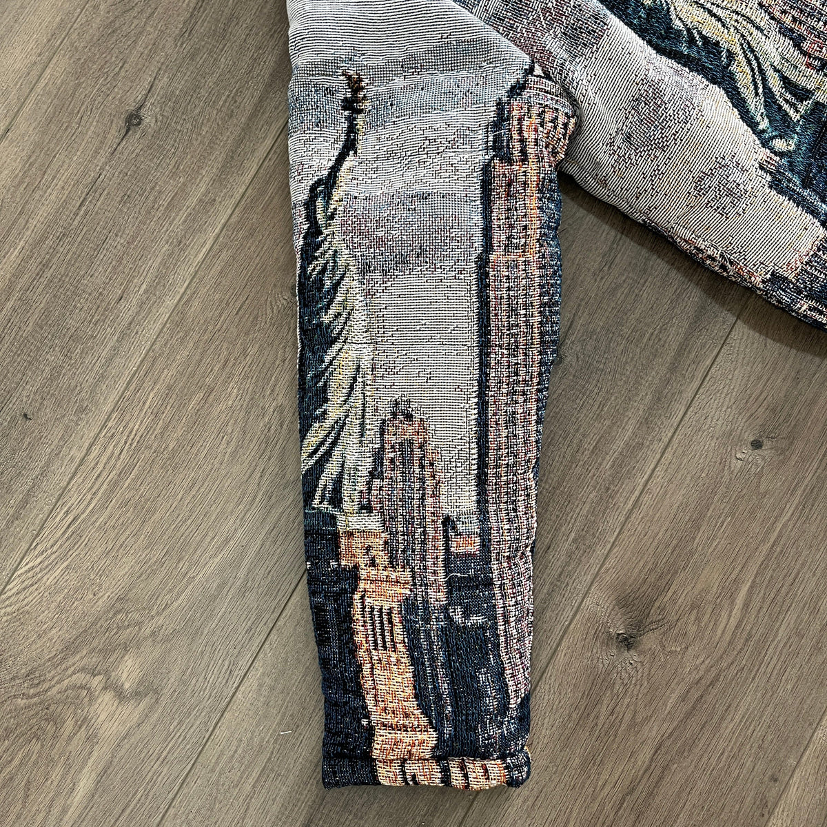 RDMCLOTHINGART tapestry hoodie NY CITY TAPESTRY COAT