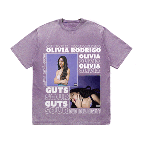 RDMCLOTHINGART tapestry hoodie OLIVIA HEAVY WEIGHT COTTON TEE-9013
