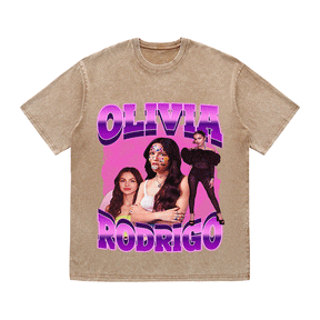 RDMCLOTHINGART tapestry hoodie OLIVIA HEAVY WEIGHT COTTON TEE-9134