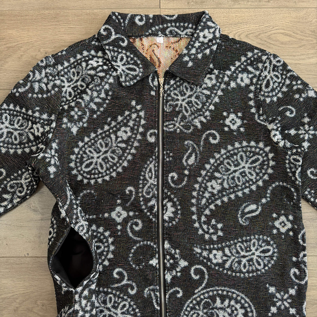 RDMCLOTHINGART tapestry hoodie PAISLEY TAPESTRY TEE-98401