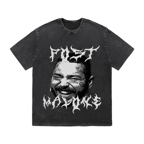 RDMCLOTHINGART tapestry hoodie POST MALONE HEAVY WEIGHT COTTON TEE-8891