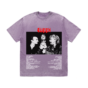 RDMCLOTHINGART tapestry hoodie QUEEN HEAVY WEIGHT COTTON TEE-8916