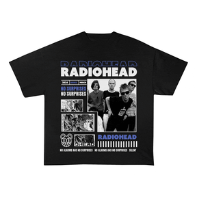 RDMCLOTHINGART tapestry hoodie RADIOHEAD HEAVY WEIGHT COTTON TEE-9017