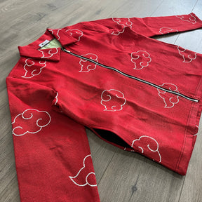 RDMCLOTHINGART tapestry hoodie RED N TAPESTRY JACKET
