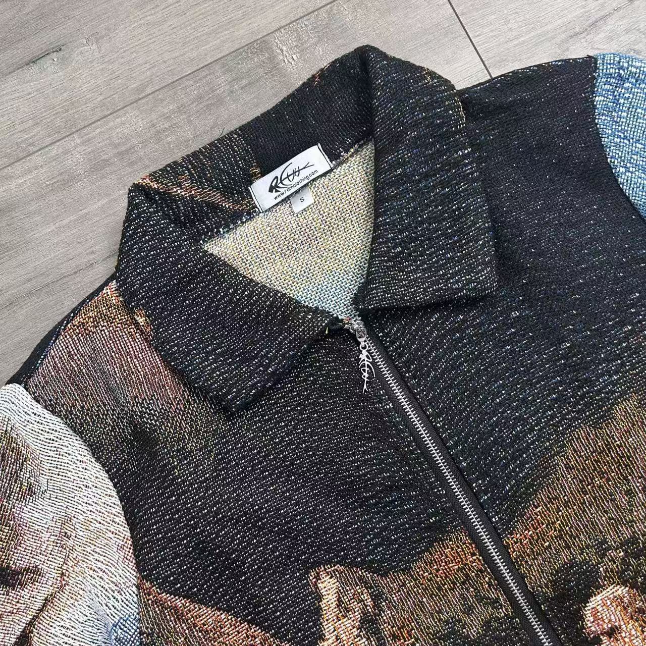 RDMCLOTHINGART tapestry hoodie RINGS V2 TAPESTRY TEE