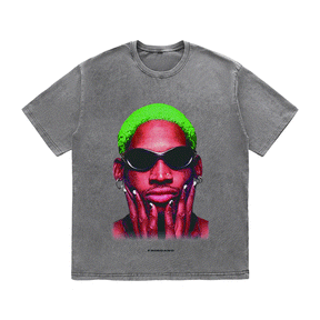RDMCLOTHINGART tapestry hoodie RODMAN HEAVY WEIGHT COTTON TEE-9314