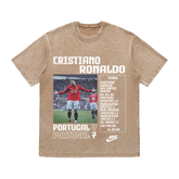 RDMCLOTHINGART tapestry hoodie RONALDO HEAVY WEIGHT COTTON TEE-8827