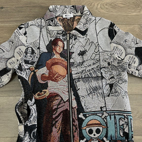 RDMCLOTHINGART tapestry hoodie SHANKS TAPESTRY TEE