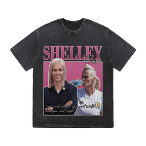 RDMCLOTHINGART tapestry hoodie SHELLEY HEAVY WEIGHT COTTON TEE-8983
