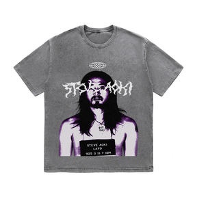 RDMCLOTHINGART tapestry hoodie STEVE AOKI HEAVY WEIGHT COTTON TEE-8919
