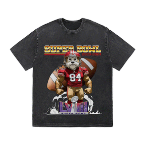 RDMCLOTHINGART tapestry hoodie SUPERBOWL 4 SF HEAVY WEIGHT COTTON TEE-9193