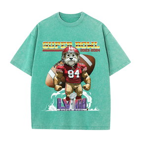 RDMCLOTHINGART tapestry hoodie SUPERBOWL 4 SF HEAVY WEIGHT COTTON TEE-9193