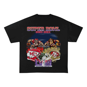 RDMCLOTHINGART tapestry hoodie SUPERBOWL HEAVY WEIGHT COTTON TEE-9197