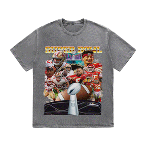 RDMCLOTHINGART tapestry hoodie SUPERBOWL HEAVY WEIGHT COTTON TEE-9199