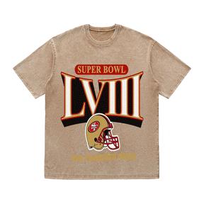 RDMCLOTHINGART tapestry hoodie SUPERBOWL HEAVY WEIGHT COTTON TEE-9202