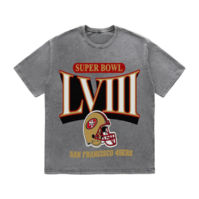 RDMCLOTHINGART tapestry hoodie SUPERBOWL HEAVY WEIGHT COTTON TEE-9202