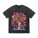 RDMCLOTHINGART tapestry hoodie SUPERBOWL HEAVY WEIGHT COTTON TEE-9204