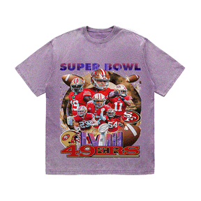 RDMCLOTHINGART tapestry hoodie SUPERBOWL HEAVY WEIGHT COTTON TEE-9205