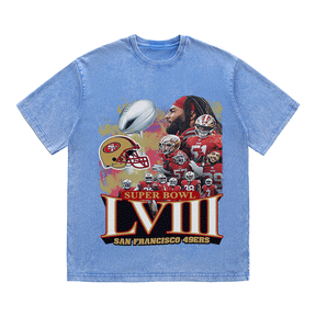 RDMCLOTHINGART tapestry hoodie SUPERBOWL HEAVY WEIGHT COTTON TEE-9206