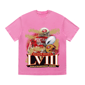 RDMCLOTHINGART tapestry hoodie SUPERBOWL HEAVY WEIGHT COTTON TEE-9207
