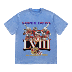 RDMCLOTHINGART tapestry hoodie SUPERBOWL HEAVY WEIGHT COTTON TEE-9214