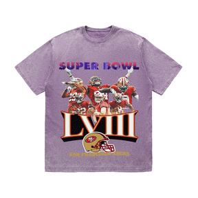 RDMCLOTHINGART tapestry hoodie SUPERBOWL HEAVY WEIGHT COTTON TEE-9214