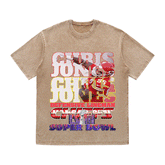 RDMCLOTHINGART tapestry hoodie SUPERBOWL HEAVY WEIGHT COTTON TEE-9227