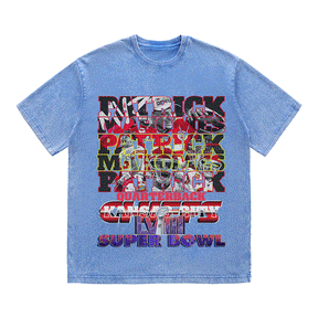 RDMCLOTHINGART tapestry hoodie SUPERBOWL HEAVY WEIGHT COTTON TEE-9228