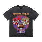 RDMCLOTHINGART tapestry hoodie SUPERBOWL WO YEAR HEAVY WEIGHT COTTON TEE-9184