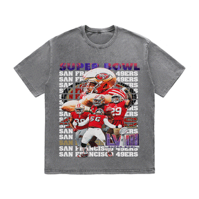 RDMCLOTHINGART tapestry hoodie SUPERBOWL22 HEAVY WEIGHT COTTON TEE-9212