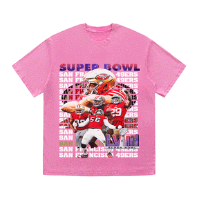 RDMCLOTHINGART tapestry hoodie SUPERBOWL22 HEAVY WEIGHT COTTON TEE-9212