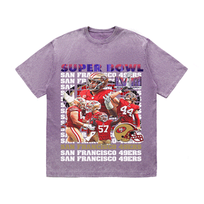 RDMCLOTHINGART tapestry hoodie SUPERBOWL23 HEAVY WEIGHT COTTON TEE-9213
