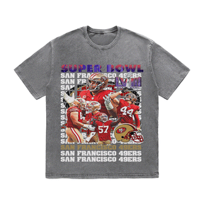 RDMCLOTHINGART tapestry hoodie SUPERBOWL23 HEAVY WEIGHT COTTON TEE-9213