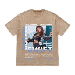 RDMCLOTHINGART tapestry hoodie TAYLOR HEAVY WEIGHT COTTON TEE-9022